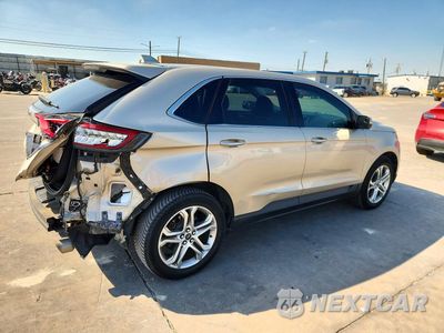 Trzecie zdjęcie samochodu z tyłu: 2018 FORD EDGE TITANIUM VIN:2FMPK3K89JBC43914 - miniatura