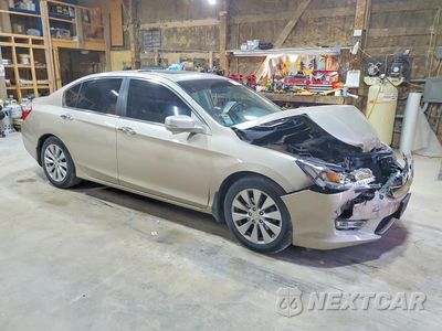 Czwarte zdjęcie samochodu z boku: 2013 HONDA ACCORD EX VIN:1HGCR2F73DA249218 - miniatura