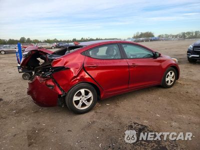 Trzecie zdjęcie samochodu z tyłu: 2014 HYUNDAI ELANTRA SE VIN:5NPDH4AE5EH544709 - miniatura