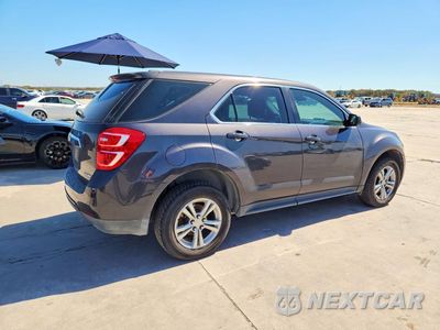 Trzecie zdjęcie samochodu z tyłu: 2016 CHEVROLET EQUINOX LS VIN:2GNALBEK4G6189021 - miniatura