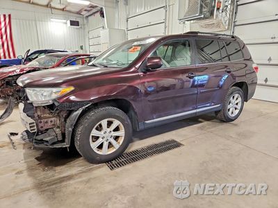 2012 TOYOTA HIGHLANDER SE 5TDBK3EH2CS134240 - główne zdjęcie licytacji z USA - miniatura
