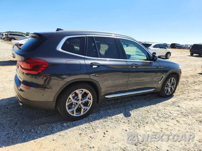 Trzecie zdjęcie samochodu z tyłu: 2020 BMW X3 SDRIVE30I VIN:5UXTY3C03L9C81344 - miniatura