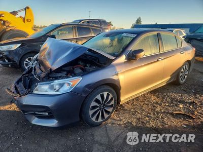2017 HONDA ACCORD HYBRID EXL JHMCR6F58HC027383 - główne zdjęcie licytacji z USA - miniatura