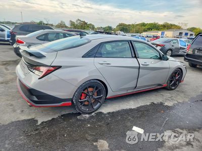 Trzecie zdjęcie samochodu z tyłu: 2026 HYUNDAI ELANTRA N BASE VIN:KMHLW4DK3TU038202 - miniatura