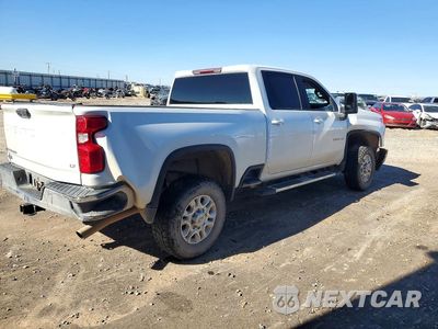 Trzecie zdjęcie samochodu z tyłu: 2023 CHEVROLET SILVERADO K2500 HEAVY DUTY LT VIN:1GC1YNE76PF210626 - miniatura