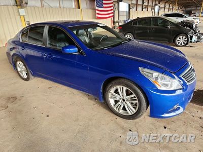 Czwarte zdjęcie samochodu z boku: 2013 INFINITI G37 SEDAN JOURNEY VIN:JN1CV6AP8DM723738 - miniatura