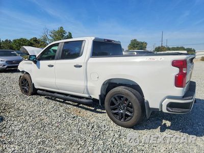 Drugie zdjęcie samochodu z przodu: 2022 CHEVROLET SILVERADO LTD K1500 CUSTOM VIN:1GCPYBEK6NZ215432 - miniatura