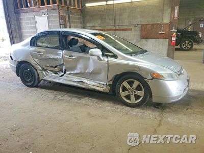 Czwarte zdjęcie samochodu z boku: 2008 HONDA CIVIC LX VIN:2HGFA16558H348868 - miniatura