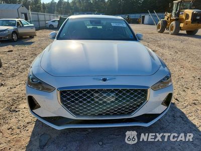 Piąte zdjęcie samochodu w środku: 2019 GENESIS G70 3.3T ADVANCED VIN:KMTG34LE7KU012728 - miniatura
