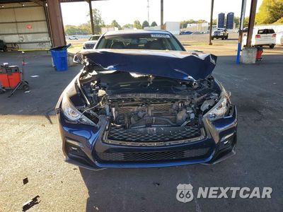 Piąte zdjęcie samochodu w środku: 2018 INFINITI Q50 3.0T SPORT VIN:JN1EV7AR4JM437249 - miniatura