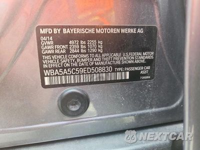 Zdjęcie 12 z 12 samochodu: 2014 BMW 528 I VIN:WBA5A5C59ED508830 - miniatura