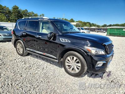 Czwarte zdjęcie samochodu z boku: 2016 INFINITI QX80 BASE VIN:JN8AZ2NFXG9611800 - miniatura