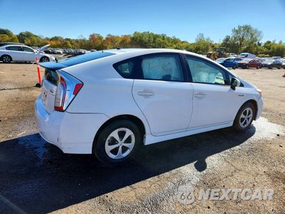 Trzecie zdjęcie samochodu z tyłu: 2014 TOYOTA PRIUS TWO VIN:JTDKN3DUXE1813453 - miniatura