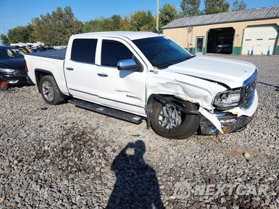 Czwarte zdjęcie samochodu z boku: 2016 GMC SIERRA K1500 SLE VIN:3GTU2MEC8GG140258 - miniatura