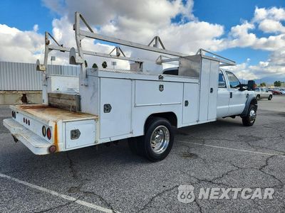 Trzecie zdjęcie samochodu z tyłu: 2008 FORD F450 SUPER VIN:1FDXW46R78EC12754 - miniatura
