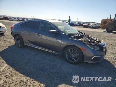 Czwarte zdjęcie samochodu z boku: 2020 HONDA CIVIC EX VIN:19XFC1F38LE203691 - miniatura