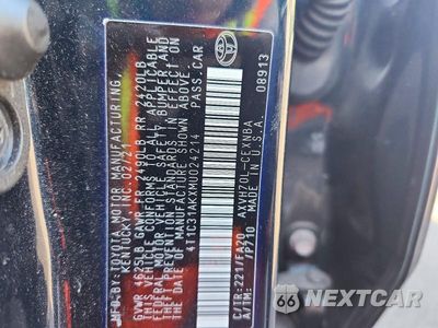 Zdjęcie 12 z 12 samochodu: 2021 TOYOTA CAMRY LE VIN:4T1C31AKXMU024214 - miniatura