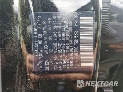 Zdjęcie 12 z 12 samochodu: 2025 HYUNDAI TUCSON LIMITED VIN:KM8JEDD11SU375886 - miniatura
