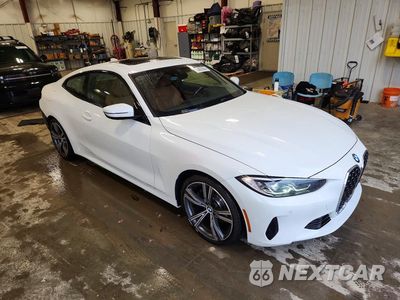 Czwarte zdjęcie samochodu z boku: 2022 BMW 430XI VIN:WBA73AP07NCJ54886 - miniatura