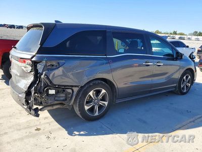 Trzecie zdjęcie samochodu z tyłu: 2018 HONDA ODYSSEY TOURING VIN:5FNRL6H89JB060146 - miniatura