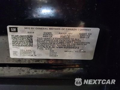 Zdjęcie 14 z 14 samochodu: 2019 CHEVROLET EQUINOX LT VIN:2GNAXJEV6K6255621 - miniatura