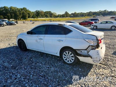 Drugie zdjęcie samochodu z przodu: 2015 NISSAN SENTRA S VIN:3N1AB7APXFY242007 - miniatura