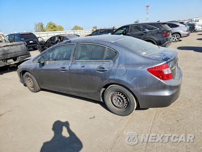 Drugie zdjęcie samochodu z przodu: 2012 HONDA CIVIC LX VIN:19XFB2F51CE355614 - miniatura