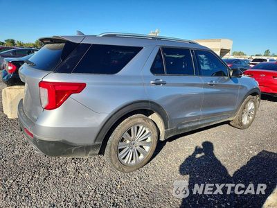 Trzecie zdjęcie samochodu z tyłu: 2020 FORD EXPLORER LIMITED VIN:1FMSK8FH8LGA15657 - miniatura