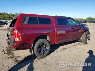 Trzecie zdjęcie samochodu z tyłu: 2017 RAM 1500 SPORT VIN:1C6RR7MT0HS738303 - miniatura