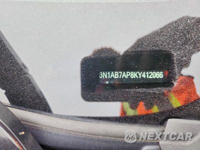 Zdjęcie 12 z 12 samochodu: 2019 NISSAN SENTRA SV VIN:3N1AB7AP8KY412066 - miniatura