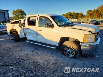 Czwarte zdjęcie samochodu z boku: 2011 CHEVROLET SILVERADO K2500 HEAVY DUTY VIN:1GC1KVCG8BF101632 - miniatura