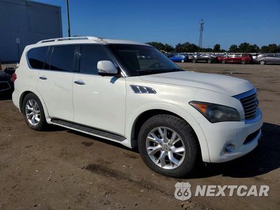 Czwarte zdjęcie samochodu z boku: 2011 INFINITI QX56 BASE VIN:JN8AZ2NE5B9006907 - miniatura