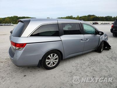 Trzecie zdjęcie samochodu z tyłu: 2017 HONDA ODYSSEY EXL VIN:5FNRL5H61HB000638 - miniatura