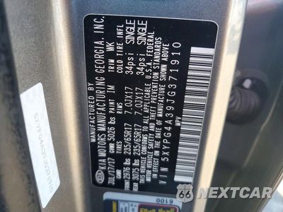 Zdjęcie 13 z 13 samochodu: 2018 KIA SORENTO LX VIN:5XYPG4A39JG371910 - miniatura