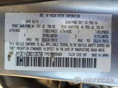 Zdjęcie 12 z 12 samochodu: 2011 MAZDA MAZDA2 SPORT VIN:JM1DE1HZ9B0109796 - miniatura