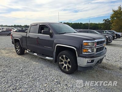 Czwarte zdjęcie samochodu z boku: 2014 CHEVROLET SILVERADO C1500 LT VIN:1GCRCREC9EZ335928 - miniatura