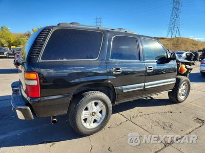 Trzecie zdjęcie samochodu z tyłu: 2001 CHEVROLET TAHOE K1500 VIN:1GNEK13T01R124060 - miniatura