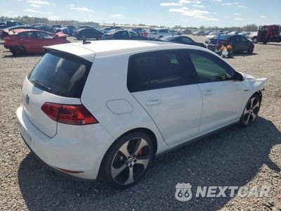 Trzecie zdjęcie samochodu z tyłu: 2017 VOLKSWAGEN GTI S/SE VIN:3VW447AU3HM000256 - miniatura
