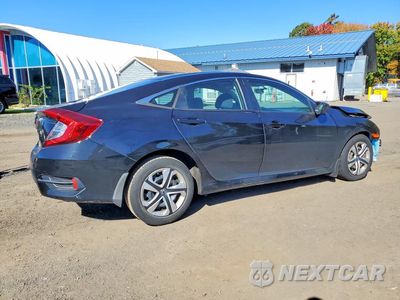 Trzecie zdjęcie samochodu z tyłu: 2018 HONDA CIVIC LX VIN:2HGFC2F52JH584349 - miniatura