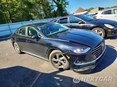 Czwarte zdjęcie samochodu z boku: 2022 HYUNDAI SONATA SE VIN:5NPEG4JA1NH142593 - miniatura