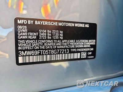 Zdjęcie 12 z 12 samochodu: 2026 BMW M340XI VIN:3MW69FT05T8G77213 - miniatura