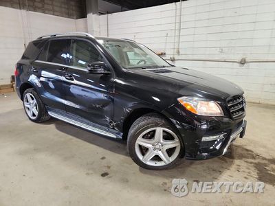 Czwarte zdjęcie samochodu z boku: 2014 MERCEDES-BENZ ML 350 4MATIC VIN:4JGDA5HB4EA295456 - miniatura