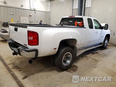 Trzecie zdjęcie samochodu z tyłu: 2009 GMC SIERRA C3500 SLT VIN:1GTJC99699E129460 - miniatura