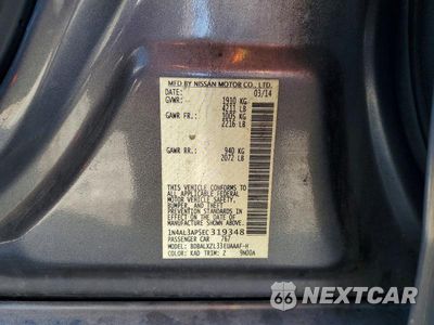 Zdjęcie 12 z 12 samochodu: 2014 NISSAN ALTIMA 2.5 SL VIN:1N4AL3AP5EC319348 - miniatura