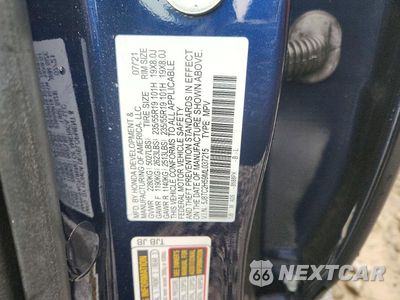 Zdjęcie 12 z 12 samochodu: 2021 ACURA RDX TECHNOLOGY VIN:5J8TC2H59ML037215 - miniatura