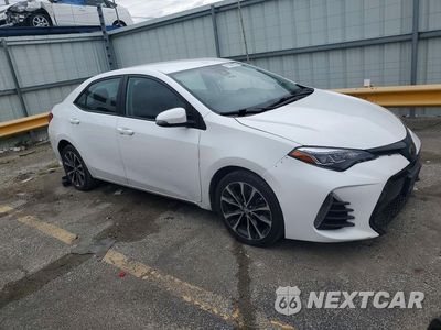 Czwarte zdjęcie samochodu z boku: 2019 TOYOTA COROLLA SE VIN:2T1BURHE7KC193063 - miniatura