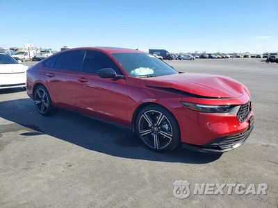 Czwarte zdjęcie samochodu z boku: 2026 HONDA ACCORD HYBRID SPORT VIN:1HGCY2F51TA016261 - miniatura