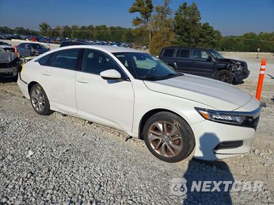 Czwarte zdjęcie samochodu z boku: 2018 HONDA ACCORD LX VIN:1HGCV1F13JA150489 - miniatura