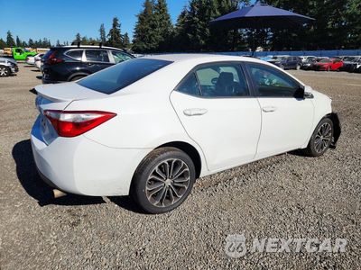 Trzecie zdjęcie samochodu z tyłu: 2015 TOYOTA COROLLA S PLUS VIN:5YFBURHE7FP361791 - miniatura