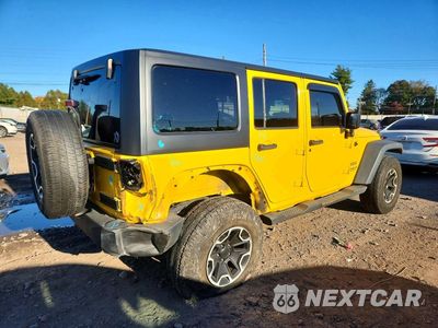 Trzecie zdjęcie samochodu z tyłu: 2015 JEEP WRANGLER UNLIMITED SPORT VIN:1C4BJWDG9FL711106 - miniatura